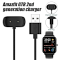 Pikkukuva 1 / 5: Latauskaapeli yhteensopiva Amazfit Gts 2, Gts 2 Mini, Gts 2e, Gtr 2, Gtr 2e, Gts 4 Mini, T-rex Pro, Bip 3, Bip U, USB-latauskaapeli telakointikaapeli