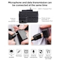 Pikkukuva 5 / 5: Insta-360 One-x2 USB-C -portin siirto mikrofoneille Kaksi mikrofonia Ääniadapteri