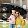 Miniatyrbillede 5 af 5: UV automatisk paraply regn og regn fold paraply, lavet af