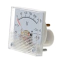 Miniatyrbilde 8 av 10: DC voltmeter Analogt panelmeter 0-10V 0-10V 0-10V 0-10V