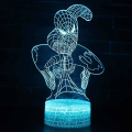 Pikkukuva 4 / 5: Led, Spiderman 3d   Värit Vaihtavat Pöytävalaisin