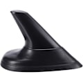 Miniatyrbillede 3 af 3: Sort hajform dekoration antenne Saab 9-3 9-5 93 95