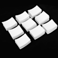 Miniatyrbilde 2 av 8: 900 stk. Lo-frie bomulls pads for fjerning av neglelakk, gel polish, rengjøringsservietter, manikyrverktøy (Neglelakkfjerningspads) 0.2