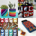 Miniatyrbillede 5 af 5: Broderinet, Fursuit Øjennet, Hvid Nålspidsnet til Håndværk DIY, Strikning & Hæklingsprojekter - WELLNGS