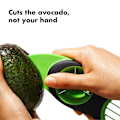 Miniatyrbild 4 av 10: 3-i-1 Avocado-skärare - Grön