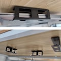 Miniatyrbillede 2 af 4: Laptop Stativ Under Skrivebord, Pladsbesparende Holder, Bærbar Computerholder, Display