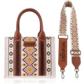 Miniatyrbillede 1 af 11: Wrangler Tote Bag til Kvinder - Western Tasker