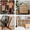 Miniatyrbillede 5 af 5: Fletværk Naturlig Rattan til Flettingsprojekter Bred Rattan til DIY Håndværk Skab Stol Møbler