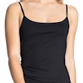 Miniatyrbillede 2 af 5: Camisole med indbygget shelf-bh, justerbare spaghettistropper, tanktop i plus størrelse