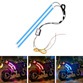 Miniatyrbillede 3 af 5: Motorcykel blinklys LED kørelys Baglygter DRL D Ed