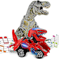 Miniatyrbild 4 av 4: Transformerande Leksaksbil Transformerande Bil, Automatisk Transformerande Bil Red