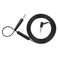 Miniatyrbillede 1 af 5: 3,5 mm til 2,5 mm lydkabel til Bose Oe2 headset med mikrofon, volumenkontrol, linjekontrol, hovedtelefonledning