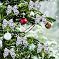Miniatyrbillede 5 af 5: Juletræspynt Hængende DIY Jule Scene Arrangement