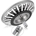 Miniatyrbillede 4 af 5: 2 stk. Vaskestop/vaskestop Vaskestop Hul Køkken/badeværelsesfilter Diameter 80mm med kugleende, rustfrit stål