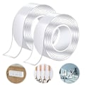 Miniatyrbilde 3 av 4: 3M Dobbeltsidig Nanotape Gjenbrukbar Transparent 1 stk Transparent 3M - 1 stk
