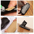 Miniatyrbillede 5 af 10: Gulvsokker Termiske STØRRELSE 35-40 MENFULL PU LÆDER FULD PU Størrelse 35-40 Size 35-40 MenFull PU Leather-Full PU Leather