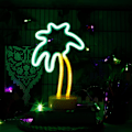 Miniatyrbild 4 av 5: Kokospalmsneonljus Neon nattlampa med hållare LED-neonljusskylt Batteri- eller USB-driven