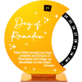 Miniatyrbild 1 av 9: Ramadan Adventskalender, Ramadan Dekorationer för Hemmet, Akryl Eid Ramadan Mubarak
