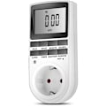 Miniatyrbillede 5 af 5: 1 x Digital Timer Ur, Timer Stikkontakt Digital Stikkontakt med Stort LCD Display og 10 x Programmerbare Programmer og Tilfældig Anti-Tyveri Digital Timer