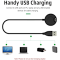 Miniatyrbilde 5 av 6: Lader for Garmin-klokker - Universal hurtiglader Garmin Charging Cable - Round