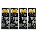 Miniatyrbillede 1 af 5: Baglygte LED kontrolkort til X3 F25 2011-2017, førersæde, F25 B003809.2, Plug and Play, reparation, udskiftningskort, baglygter, 4 stk Black