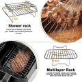 Miniatyrbild 2 av 5: Tillbehör till Airfryer, dubbel korg Airfryer-tillbehör för Ninja