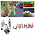 Miniatyrbilde 7 av 10: 100 stk Plastfigurer 1/100 - Perfekt