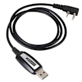 Miniatyrbilde 2 av 6: Vanntett USB Programmeringskabel med Driver CD Firmware for BaoFeng UV5R/888s Walkie Talkie K-kontaktledning