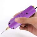 Miniatyrbillede 5 af 10: Mini lille elektrisk boremaskine - Bærbar mini lille USB boremaskine Håndholdt Micro USB boremaskine med 3 stk. bor og L-stift til DC 5V