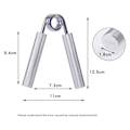 Miniatyrbillede 4 af 10: 100lbs-350lbs Fitness Heavy Grips Håndled Greb X 100 lbs