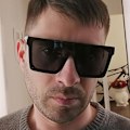 Pikkukuva 7 / 9: Uusi trendi iso yhden kappaleen kehys Uv400 aurinkolasit Street Shot ajolasit Leopardi-Tee Leopard brown