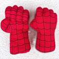 Miniatyrbild 3 av 6: Plush-Handskar för Barn Plysch Leksakshänder Mjuka Plysch Handskar Cosplay för Pojke Flicka Jul Halloween Födelsedagspresent, Medium, Röd-d Red-d