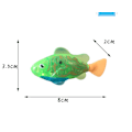 Miniatyrbild 9 av 10: Simrobot fiskleksak för katter, 2 st fiskleksak för akvarium, interaktivt husdjursleksak, elektrisk fisk