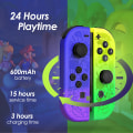 Miniatyrbillede 4 af 8: Controller til Nintendo Switch, Udskiftning til Switch Trådløs Controller med Dobbelt Vibration