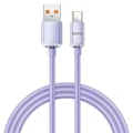 Miniatyrbild 1 av 10: Type C Laddningskabel Mobiltelefon Laddningskabel LILA 1.5 Lila Purple 1.5 meters-1.5 meters