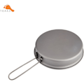 Miniatyrbild 5 av 5: Titanium stekpanna utomhus camping picknick lättviktsutrustning redskap 145mm
