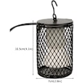 Pikkukuva 5 / 5: Tiput lämpölamppu, 100W Terrarium lämpölamppu keraaminen lamppu suoja Emit