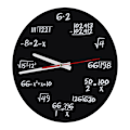 Miniatyrbillede 4 af 8: Akryl Vægur Matematisk Moderne Design Hjemmekontor Dekoration Tilbehør_xx