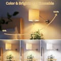 Miniatyrbild 3 av 6: 2/4-Pack Rechargeable LED Lamp with Remote Control – E27, USB, 3 Colors, Dimmable, Touch Control, Outdoor and Emergency Light 2-Pack