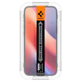 Miniatyrbillede 6 af 11: [2-pak] Spigen iPhone 16/15 Hærdet Glas Skærmbeskytter 'EZ' Fit 150