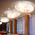 Miniatyrbilde 4 av 5: Skylampe Lys Justerbar Søt Utseende Kunstig Sky LED Taklampe [kk]