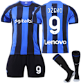 Pikkukuva 1 / 2: 22 Inter Milan kotipaita nro 9 Dzeko paitasetti_xx 20(115-126cm)
