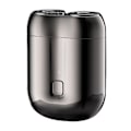 Pikkukuva 1 / 5: Mini Razor Kannettava Sähköpartaveitsi Miehille USB-Latautuva Partaveitsi Kotimatka Grey