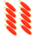 Miniatyrbilde 1 av 5: 10 stk Flytefiske Korker Fiske Skum Bobbers Fiske Snaps Bobbers Fiske Hav Havfiske Karpe Fiske Nett Fiske Agnet