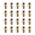 Pikkukuva 1 / 4: 20 kpl Kierrettävät Insertti Mutterit Puukalusteisiin Ruuvattava Mutteri M8X30MM M8x30mm