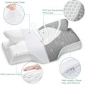 Miniatyrbild 6 av 9: Nackkudde med minnesskum för nacksmärta, ortopedisk nackkudde för axelsmärta, ergonomisk huvud- och nackstöd D-grey