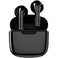 Miniatyrbilde 1 av 9: Sorte ørepropper, trådløse Bluetooth-ørepropper, 25 timers spilletid USB C TWS innebygd støydemping black