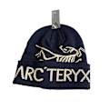 Pikkukuva 1 / 4: Arcteryx Bird Head Black Toque Beanie Hat Cap Navy