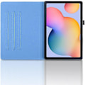 Pikkukuva 3 / 5: Uusi Samsungin pyörivä kotelo Galaxy Tab S6 Lite 2022/2020 10,4 tuuman SM-P610/P613/P615/P619-360 astetta - WELLNGS Light blue