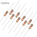Miniatyrbillede 2 af 4: 1000 stk. 1K Ohm Modstand 1/4W 5% Tolerance